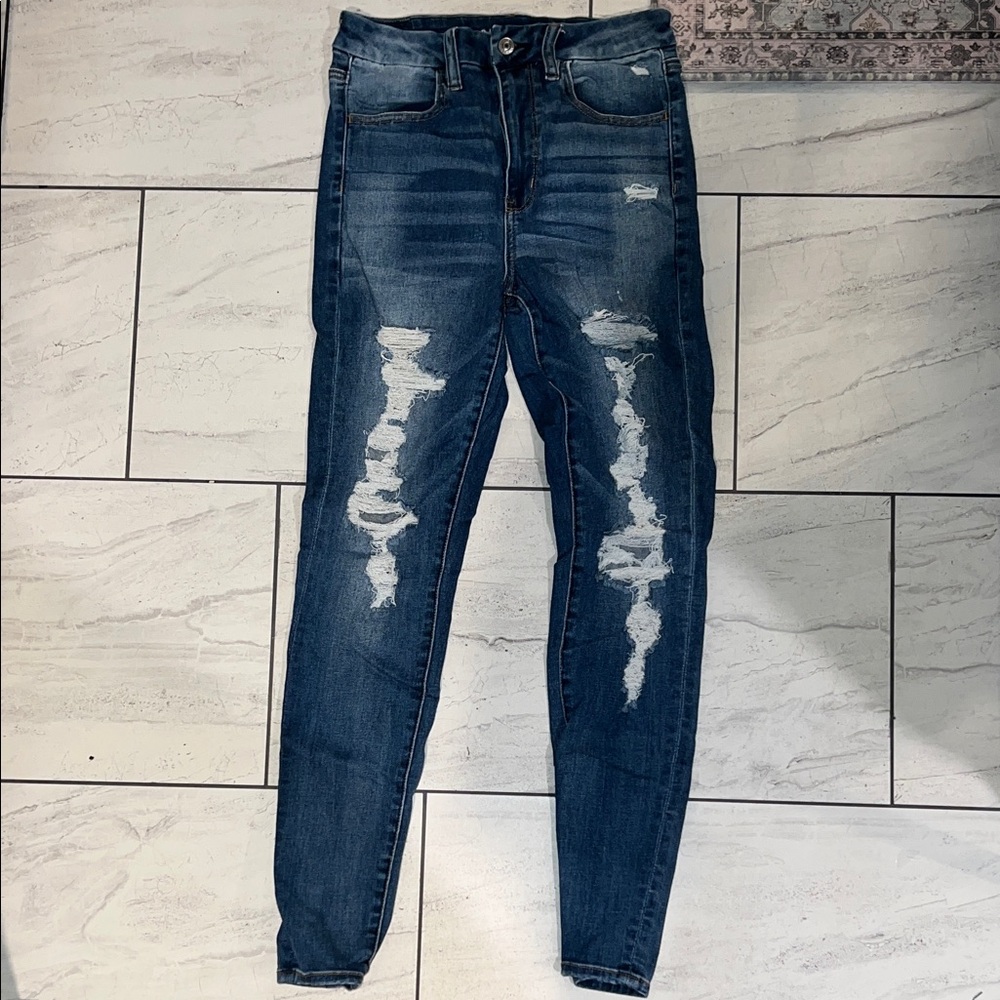 American Eagle Outfitters Curvy Super Hi-Rise Jegging